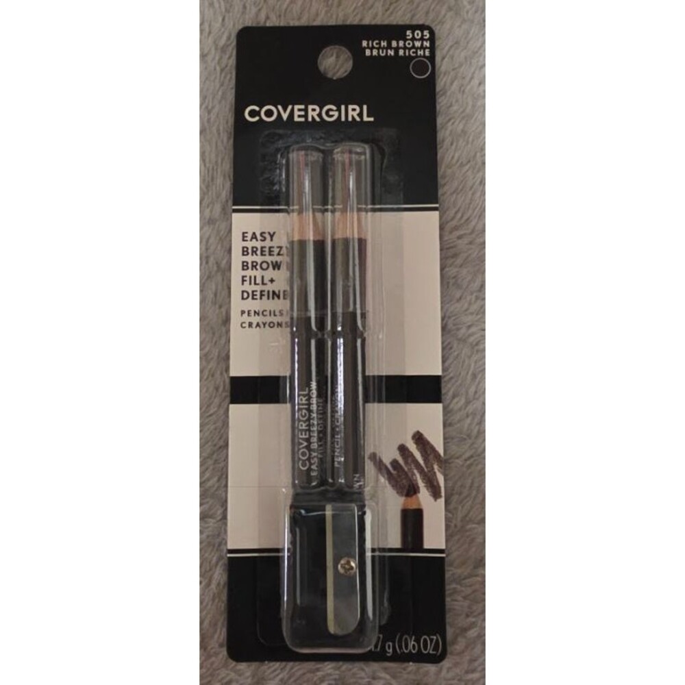 CoverGirl Brow & Eyemakers Eyeliner, 505 Rich Brown NIB NEW